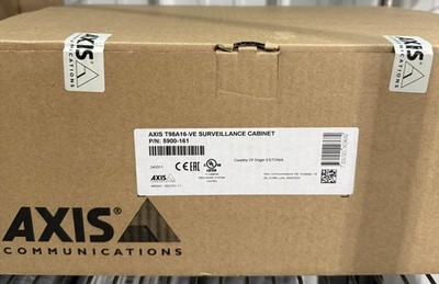 (NEW   SEALED) AXIS T98A16-VE Outdoor Surveillance Cabinet   IP66 / IK10 / NEMA 