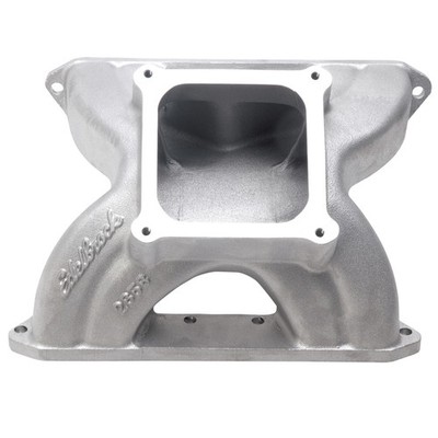 Edelbrock for Manifold SBC Victor Spider Glidden 18 Deg Heads Dominator Flange
