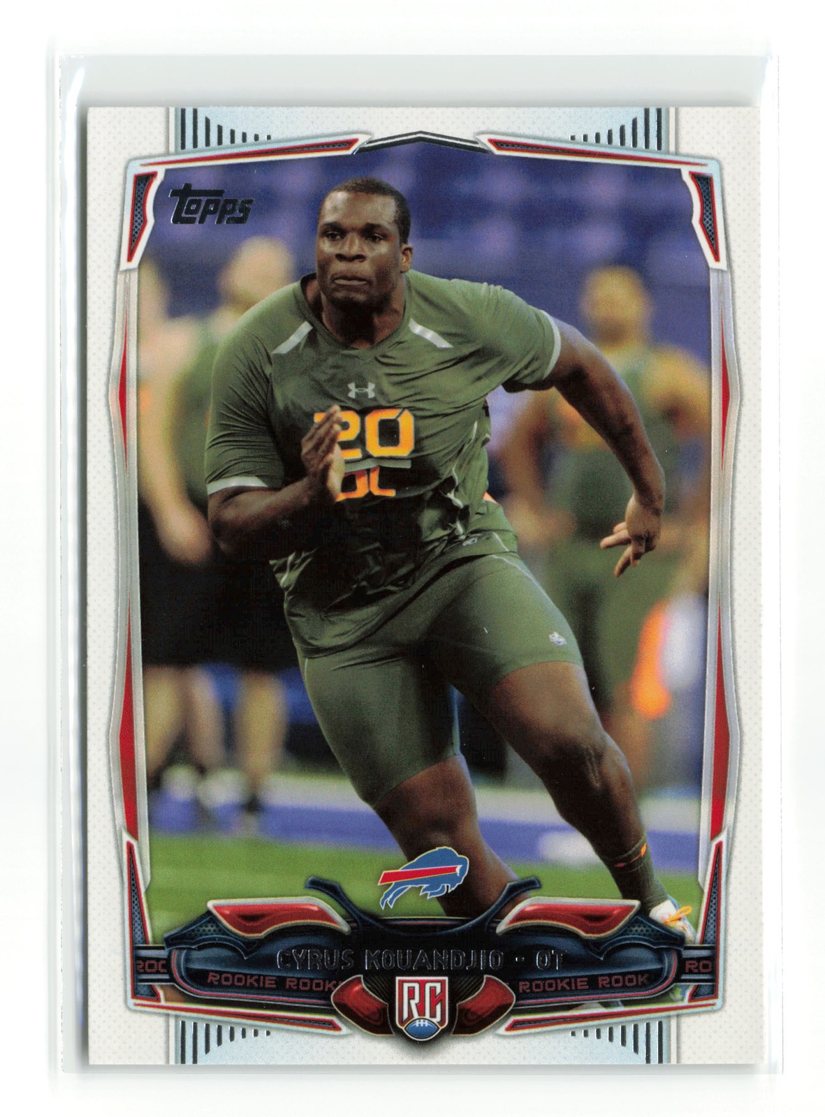 2014 TOPPS CYRUS KOUANDJIO #412 RC BILLS
