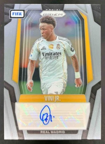 Vini Jr. 2025-26 Panini Prizm FIFA Signatures Auto Real Madrid