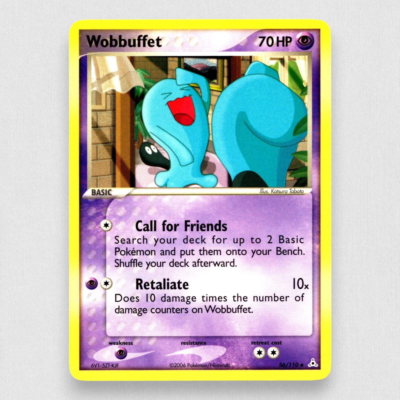 Wobbuffet 56/110 Holon Phantoms Regular Pokemon TCG NM