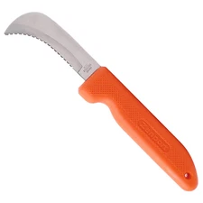 Zenport K102 Harvest Utility Knife - Curved, Serrated, 3 Inch Blade