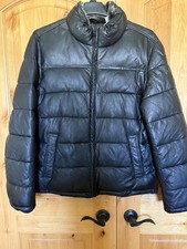 Vintage Levi’s Down Puffer Jacket Made in USA Black Lg RARE