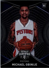 2016-17 Totally Certified #133 Michael Gbinije RC - BSK