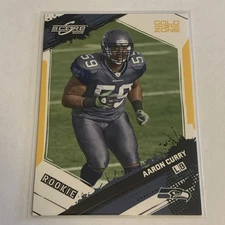 2009 Score - Rookie Aaron Curry #302 Gold Zone /249 (RC)