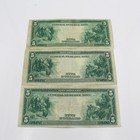 Series of 1914 $5 Federal Reserve Horse Blanket US Note NR Lot of 6 #C921-4 — photo 6
