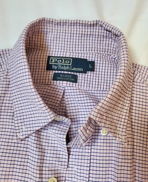 Men Polo Ralph Lauren Shirt Lilac 40 /L / 48 #CMD0