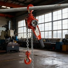 1 Ton Heavy Duty Lever Hoist ? 3m Manual Ratchet Chain Puller Lifter UK