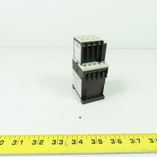 Siemens 3RT1016-1BB42 600V 3-Pole Contactor 24VDC W/ 3RH1911-1HA22