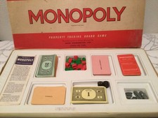 Monopoly Classic 1970s Edition Board Game Complete Vintage Waddingtons