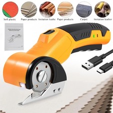Cordless Electric Scissors Cardboard Cutter With Lock LED Light 1500mAh Battery