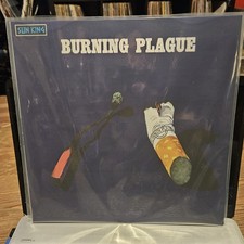Burning Plague 1970 LP Belgian R&R Music, Blues Rock, Acid Guitar Reissue