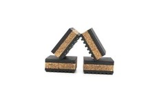 Cork Pads for Turntables - Sound Isolation - 1" - 4-Pack