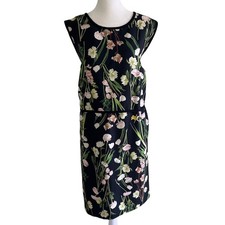 Victoria Beckham for Target Dress Floral Sleeveless Midi SZ3X Stretch 