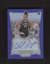 2024 Prizm WNBA #TB-CG Chelsea Gray Throwback Signatures Blue /75 AUTO
