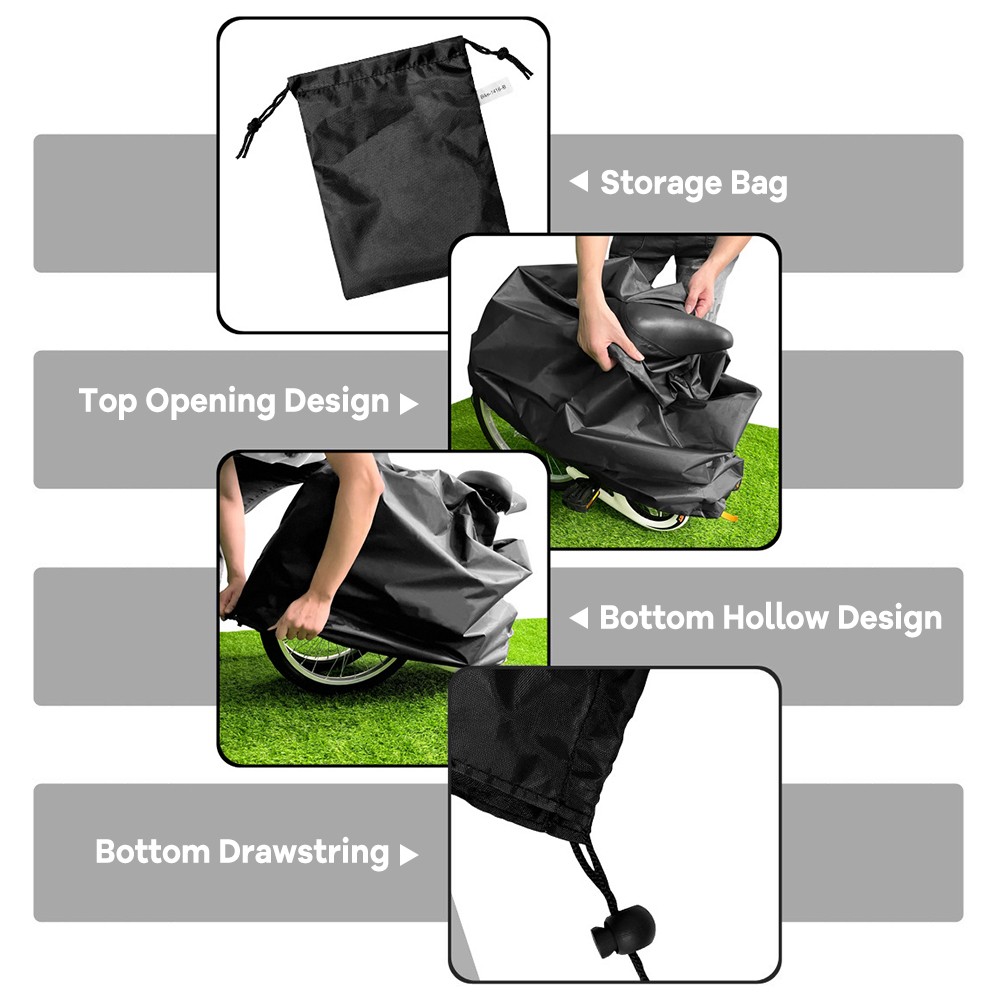 Folding Bike Travel Bag Portable Transport Carrying Case For 14-16 Inch