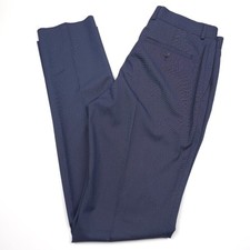 Kenneth Cole Calli Techni-Cole Blue Suit Pants Mens Size 33