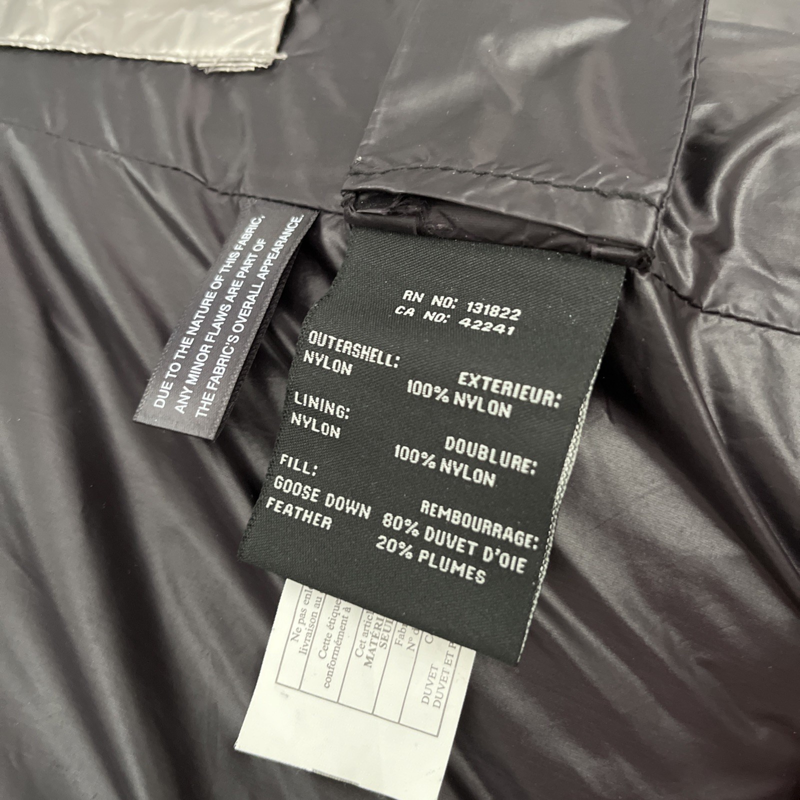 SAM. Down Jacket, Size small, Silver - image 11