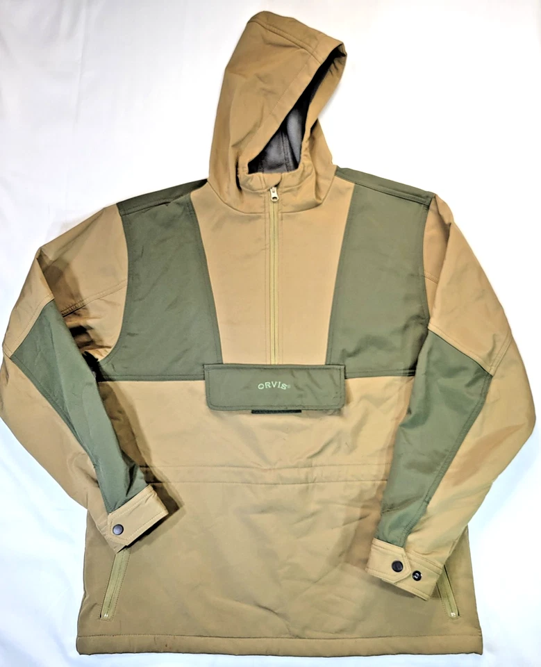 Orvis Clearwater Watjacke Angeln Anorak Fleece gefüttert Shell MEDIUM