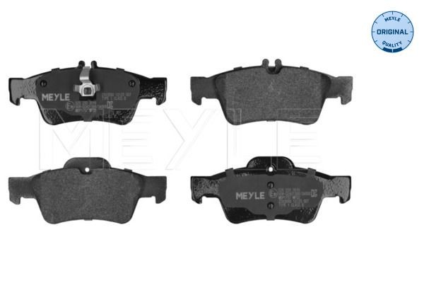 NEU - Meyle 0252333516 Bremsbelagsatz, Scheibenbremse FüR MERCEDES-BENZ-image