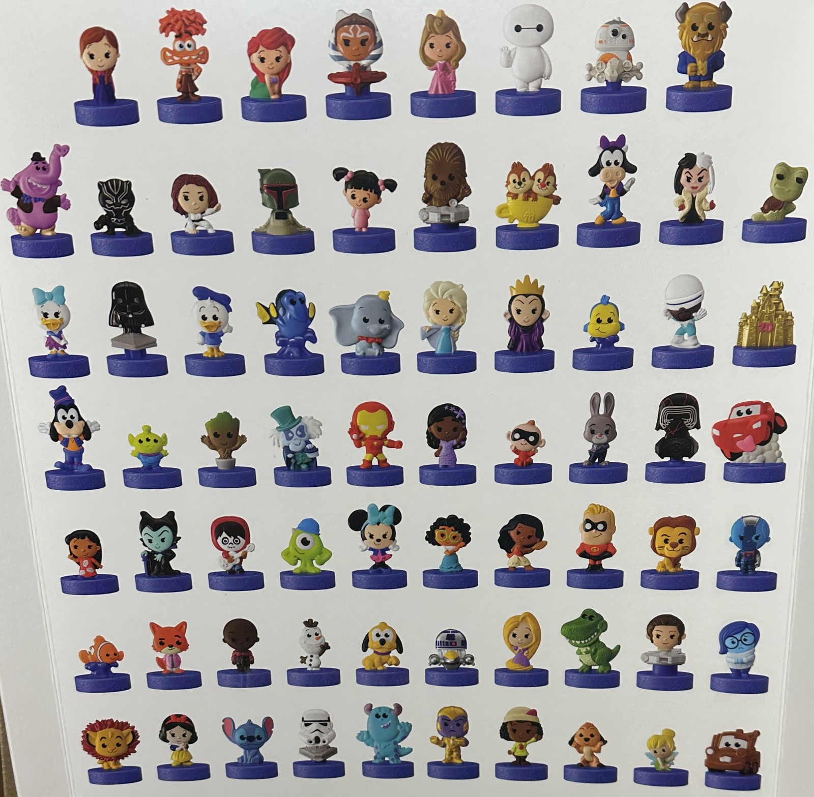 McDonald’s DisneyLand 70th Happy Meal Toys DEC 2025 1-35 + Complete Set