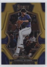 2023 Panini Select Premier Level Gold Prizm 5/10 Gabriel Hughes #159 v7j