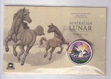 AUSTRALIAN: 2026 $1 LUNAR YEAR OF HORSE 1OZ SILVER COIN MELBOURNE ANDA #M3807