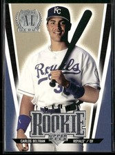 1999 Upper Deck #287 Carlos Beltran Star Rookie Card Royals NM-MT HOF. rookie card picture