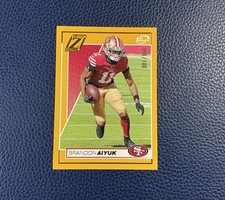 BRANDON AIYUK 2024 Zenith 1st Down #89 Brandon Aiyuk  LIMITED  /100