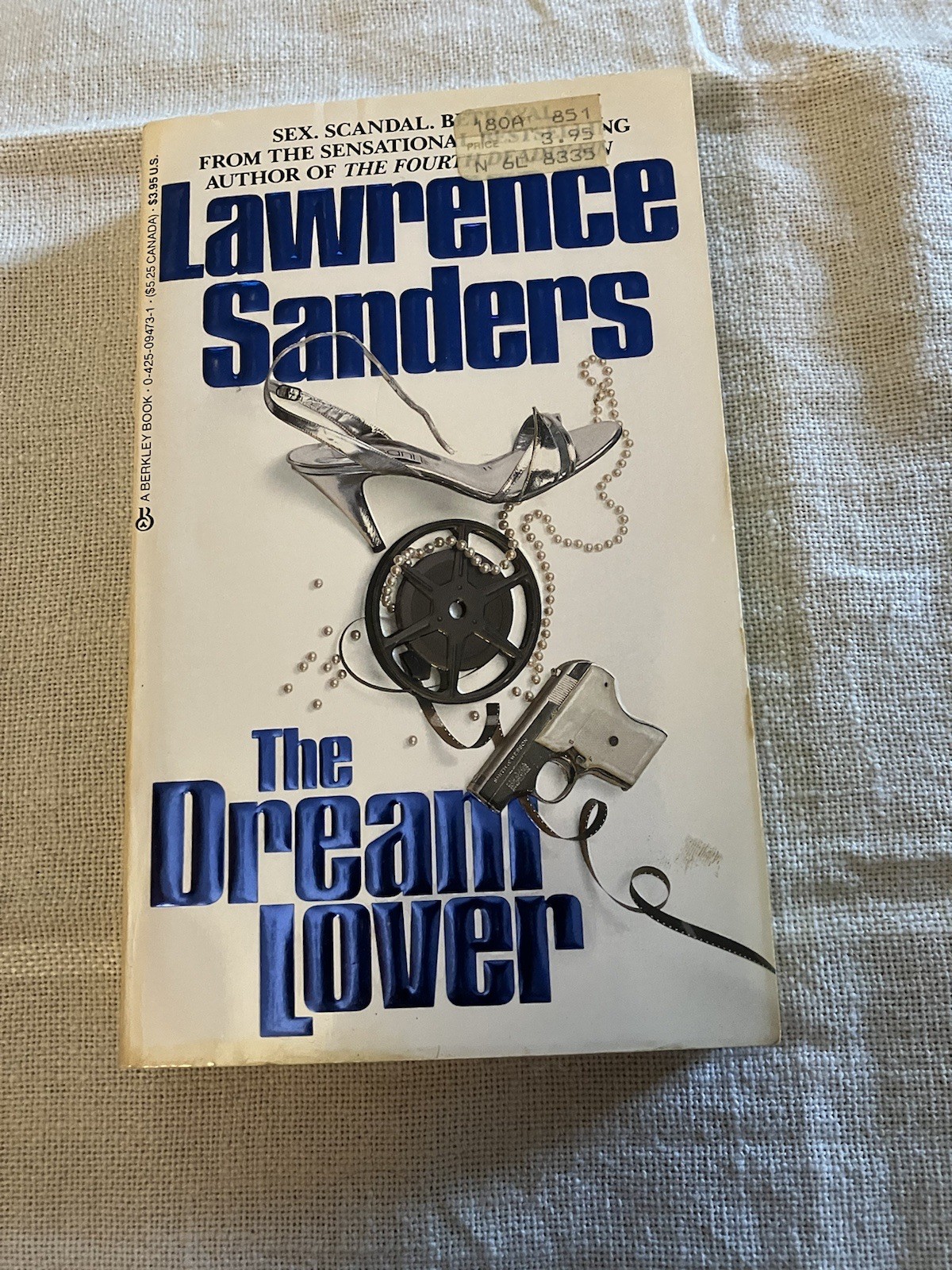 The Dream Lover By Lawrence Sanders 1987 Berkley Paperback