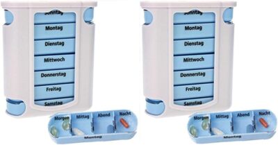 Azar Kosmetik-Tablett – 2-stöckig, 14 Fächer | 30,5x20,3x19,1 Cm, Für Nagellack & Kleinteile | Mit U-Haken Für Stecktafel Oder Freistehend