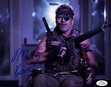Martin Kove Signed Autograph 8x10 Photo THE KARATE KID Cobra Kai ACOA