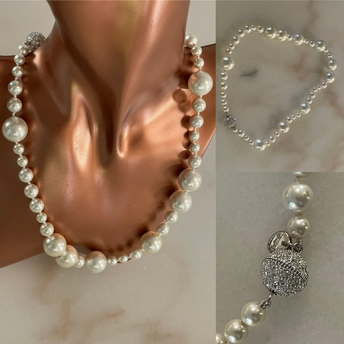Mimco pearl necklace deals