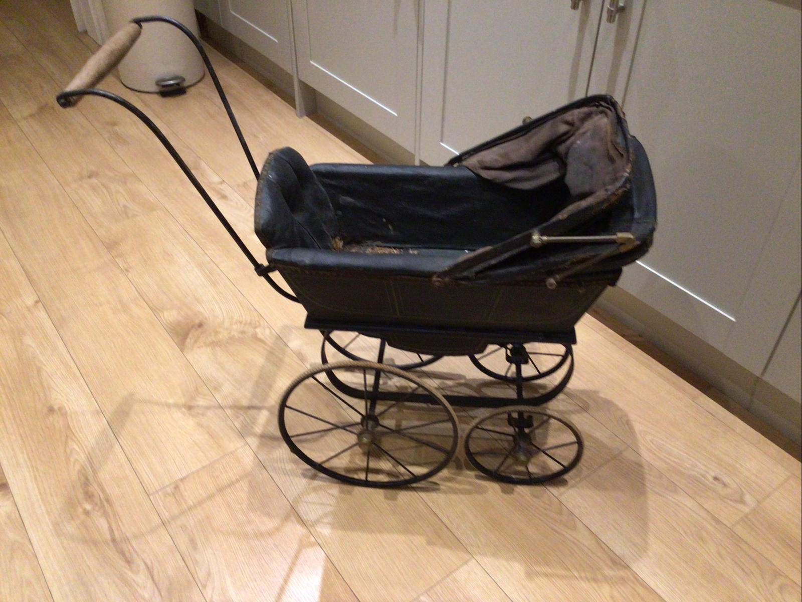 Antique Victorian Dolls Pram eBay