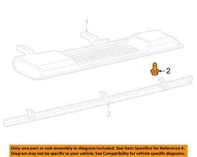 CHRYSLER OEM 18-23 2500 Exterior Trim-Step Pad Screw 6102165AA