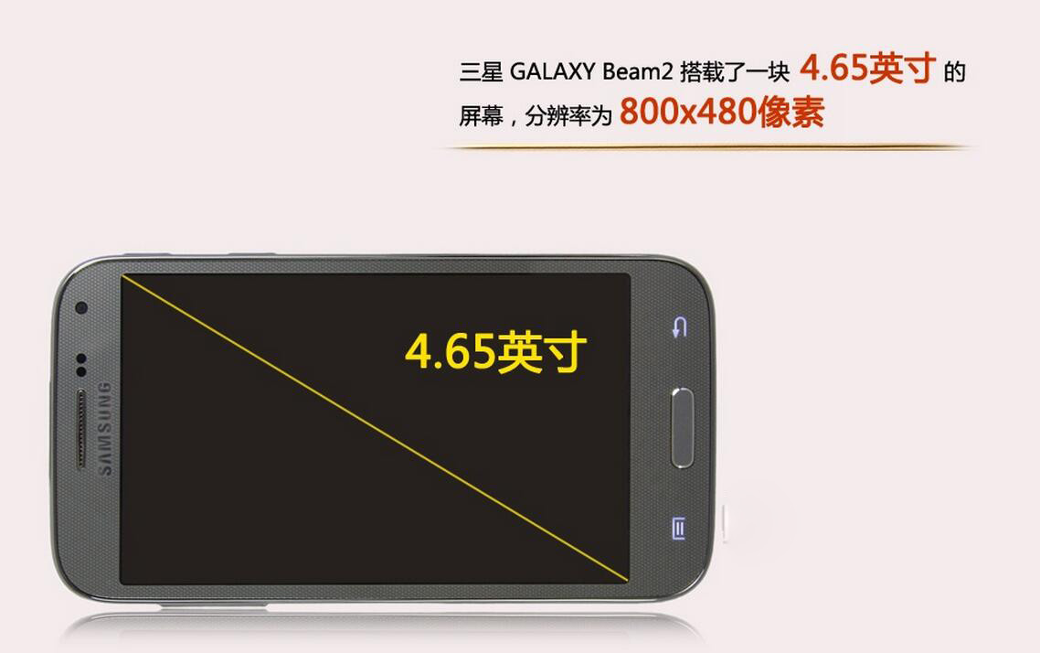 Samsung Galaxy Beam2 SM-G3858 3G Phone with Built-in