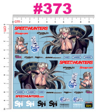 Anime Japan Water Slide Decal White Toner  1/...