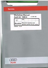 Audi A4 B5 2.7 V6 30v S4 Bi-turbo Agb Injectionignition System Repair Manual