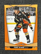 Frank Vatrano 2024-25 OPC O-Pee-Chee Hockey Orange Border Parallel /25 #246
