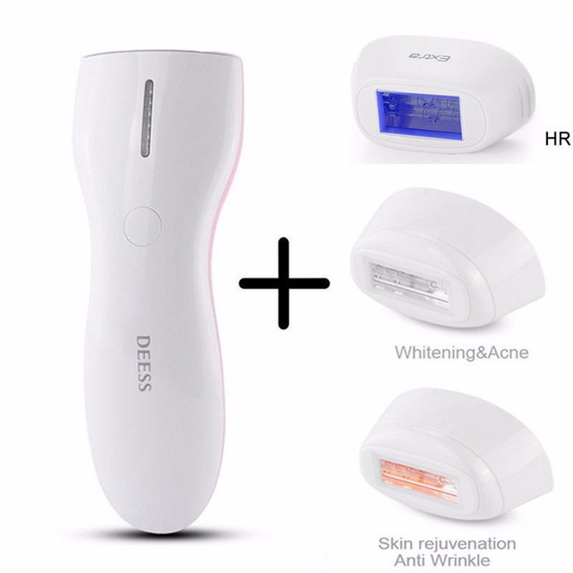 3 In1 IPL Laser Epilator Permanent Hair Removal Acne ...