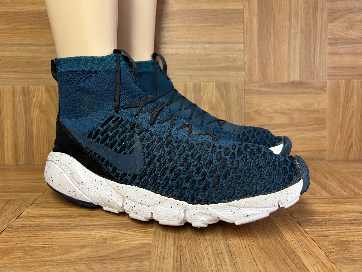Nike‎ Air Footscape Magisa Flyknit F.C. Midnight Turquoise 830600 300 size 11.5 Nike Air Footscape Magista FK FC Men main image 3