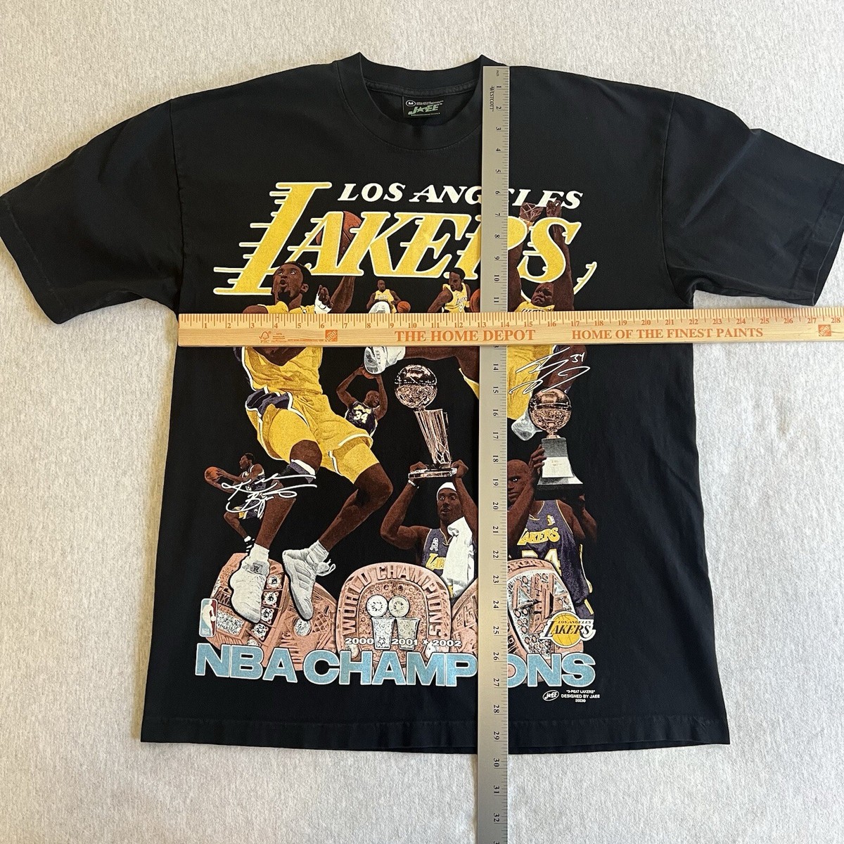 Jaee Lakers 3 Peat Tee T Shirt Size M Jaee.editz | eBay