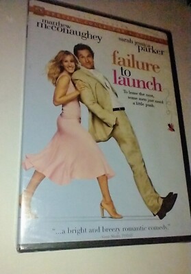 Failure to Launch (DVD, 2013), Matthew McConaughey, Sarah Jessica Parker  NEW