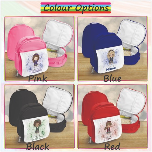 Personalised Lunch Bag for Girls, Custom School Uniform Kids Lunch Box with Name - Picture 6 of 16