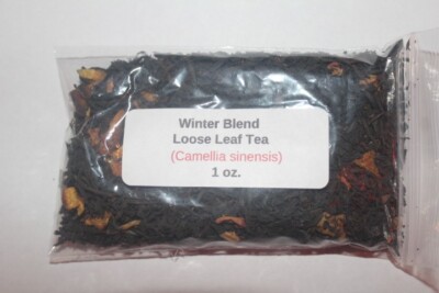 1 oz . Winter Blend Loose Leaf Tea (Camellia sinensis)