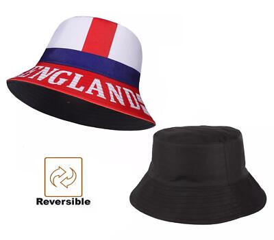 FOOTBALL EURO 24 Bucket Hat England Reversible Adults Cap