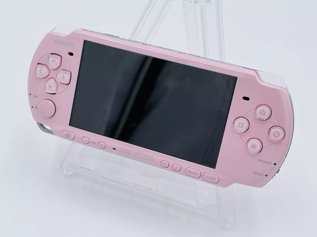 SONY PSP 3000 Playstation Portable Blossom Pink Console From Japan