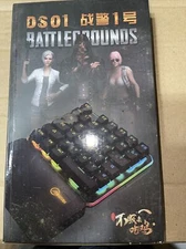 Mini One-Handed Gaming Keyboard Led Backlit USB Wired Game 35 Keys Keypad