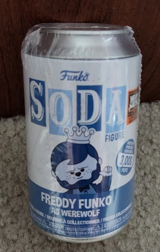 Funko Soda Freddy as Werewolf  SEALED Heavy Metal Halloween 2023 LE3000 Blue