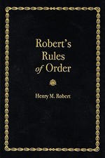 NEW Applewood Books Roberts Rules of Order,  ...
